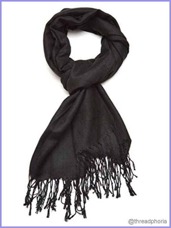 Accessories - Soft Pashmina Shawl Wrap Scarf Silk Blend Featherweight
